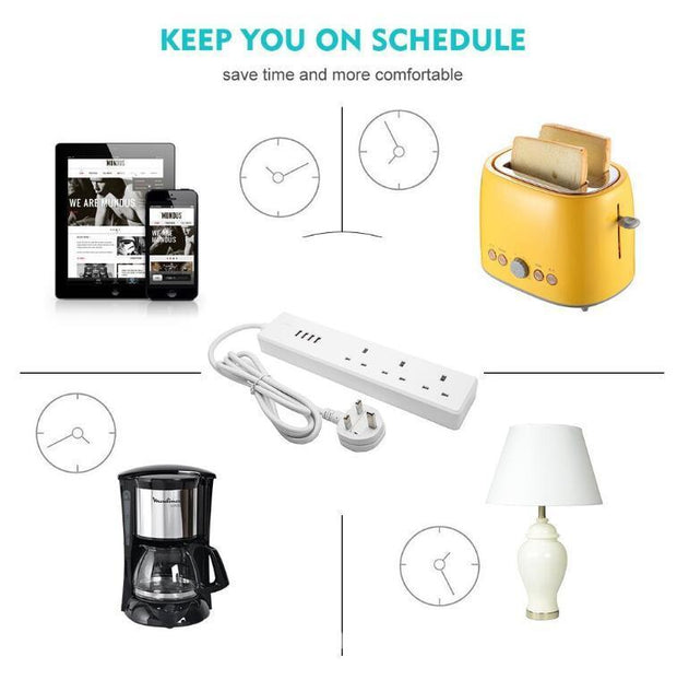 Tuya Smart Power Strip Tuya Smart Remote APP