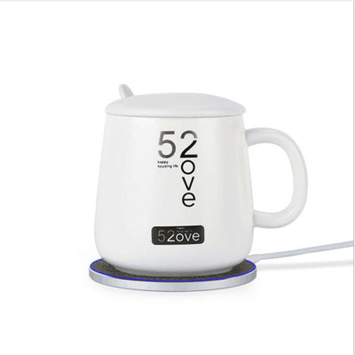 Wireless charging thermostat cup combo