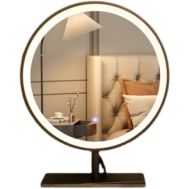 Simple Smart Desktop Rotatable Fill Light Dressing Mirror