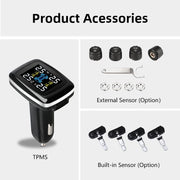 -real-time monitoring tire pressure