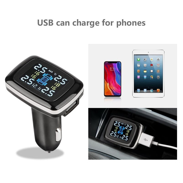 -real-time monitoring tire pressure