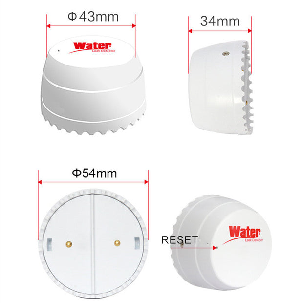 Tuya WiFi Smart Leakage Alarm Home Overflow Flood Detector