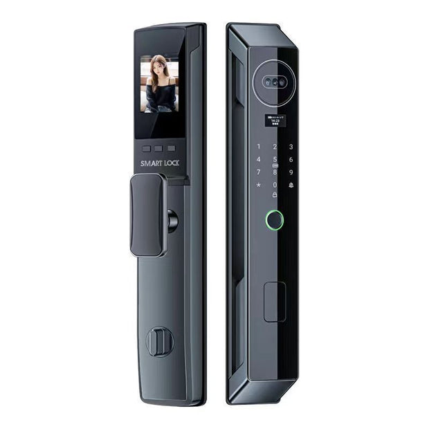 3D Face Recognition Automatic Fingerprint Lock Password Lock Peephole Viewer Smart Lock