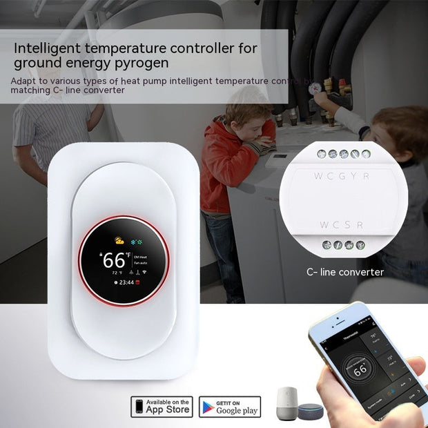 Graffiti Smart WiFi Thermal Thermostat Panel