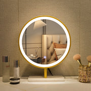 Simple Smart Desktop Rotatable Fill Light Dressing Mirror