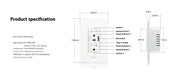 Zone Remote Control Smart Home Socket